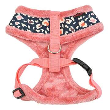 Puppia Elyse Harness A - Indian Pink - M