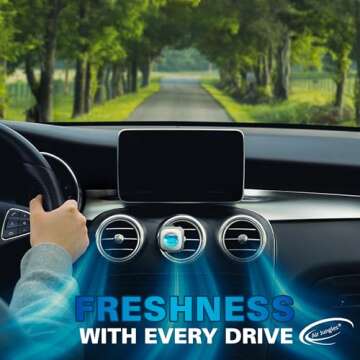 Air Jungles Car Air Freshener Clip - Long Lasting Aroma