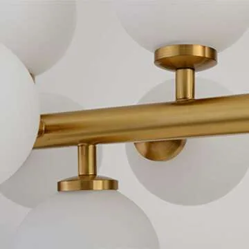 Modern Modo Round Glass LED Chandelier Pendant Lamp