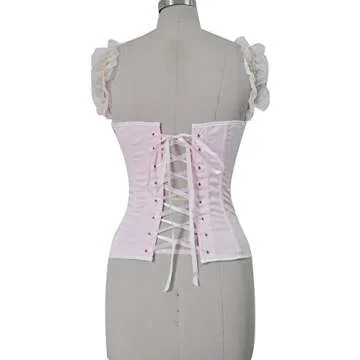 Stylish Blidece Women's Lace Up Corset Bustier Top