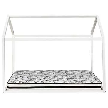 Signature Design by Ashley Flannibrook Contemporary House Bed Frame, Full, White