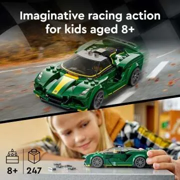 LEGO Speed Champions Lotus Evija Toy Car for Kids