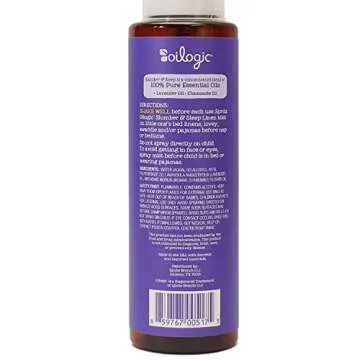 Oilogic Slumber & Sleep Spray for Babies & Toddlers - Relaxing, Calming & Soothing Room Aromatherapy Fabric & Linen Mist with 100% Pure & Natural Essential Oil Blend 2 Pack