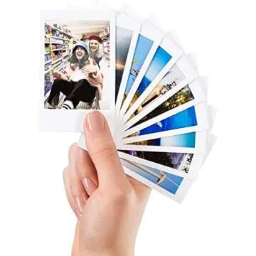 Fujifilm Instax Mini Instant Camera Film: 60 Shoots Total, (10 Sheets x 6) - Capture Memories Anytime, Anywhere
