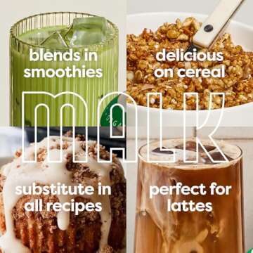 MALK Oat Milk - Organic, Dairy-Free, and Delicious