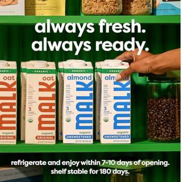 MALK Oat Milk - Organic, Dairy-Free, and Delicious
