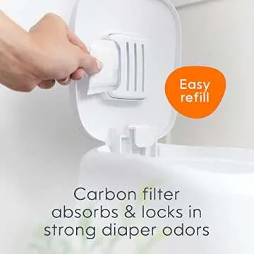 Diaper Genie Carbon Filter 4-Pack Odor Eliminator for Pails