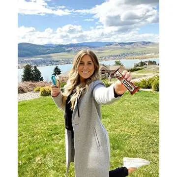 Built Bar 18 Bar Variety Pack Protein and Energy Bars - 100% Real Chocolate - High Protein, Whey and Fiber - Low Carb, Low Calorie, Low Sugar - Gluten Free (9 Flavor Mixed Box of Built Bars)