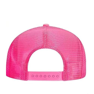 Trendy Smile Face Pink Trucker Hat for All Occasions