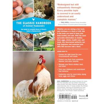 Storey's Guide to Raising Chickens, 4th Edition: Breed Selection, Facilities, Feeding, Health Care, Managing Layers & Meat Birds