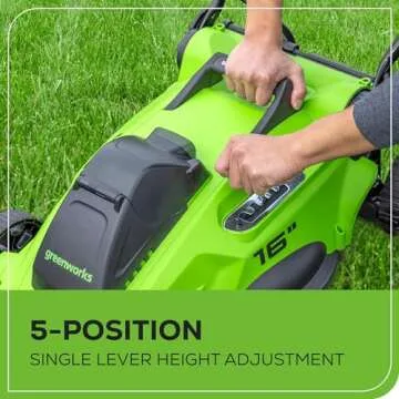 Greenworks 40V 16" Brushless Cordless Push Lawn Mower