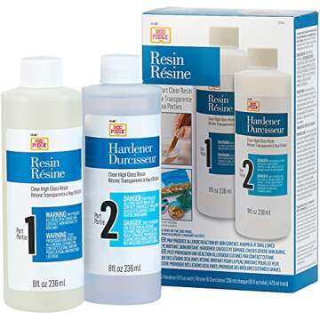 Mod Podge Resin 16 oz Kit for Creatives and Crafters