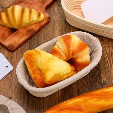 Perfect 4 Piece Bread Banneton Set for Sourdough Baking