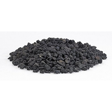 American Fireglass Small Lava Rock for Indoor and Outdoor Uses