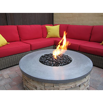 American Fireglass Small Lava Rock for Indoor and Outdoor Uses