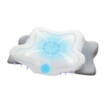 DONAMA Cervical Pillow for Neck Pain Relief,Contour Memory Foam Pillow,Ergonomic Orthopedic Neck Sup...