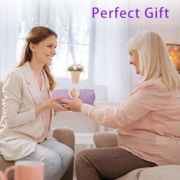 Crochet Hooks RealPlus 14 Pcs 2mm(B)-10mm(N) Ergonomic Crochet Hook Set for Arthritic Hands, Crochet Kit for Beginners with Soft Grip, Large Crocheting Needles with Purple Case