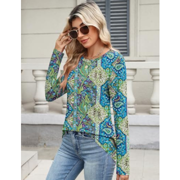 Shop TCOT Women's Trendy Long Sleeve Everyday Tops