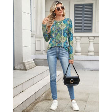 Shop TCOT Women's Trendy Long Sleeve Everyday Tops