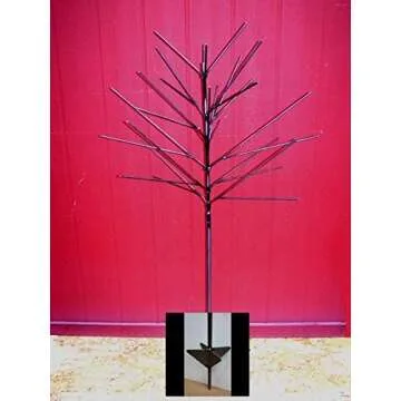Big 28 Wine Bottle Tree for Yard and Garden Decor