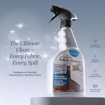 ForceField® Fabric Cleaner Professional Strength, Deeply Penetrates Water Safe Fabric & Fibers of Upholstery, Clothing, Rugs & Carpeting - 22oz