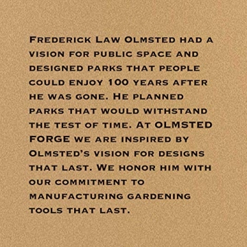 Olmsted Forge Heavy Duty 5 Piece Garden Tool Set