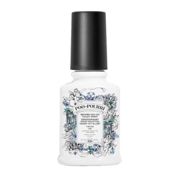 Poo-Pourri Before-You-Go Toilet Spray, Fresh Air, 2 Fl Oz - Jasmine, Fresh Air and Mint