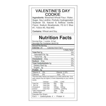 Fun Express Valentine Fortune Cookies 50 Pack