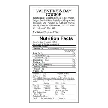 Fun Express Valentine Fortune Cookies 50 Pack