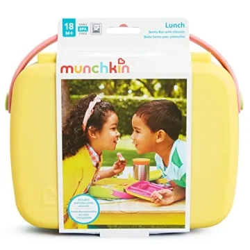 Munchkin Lunch Bento Box for Kids with Utensils