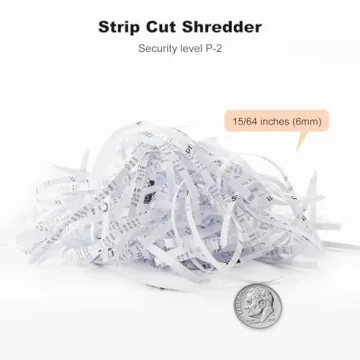 Bonsaii Paper Shredder Compact Design for Home Office