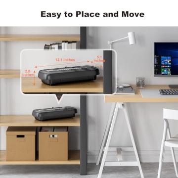 Bonsaii Paper Shredder Compact Design for Home Office