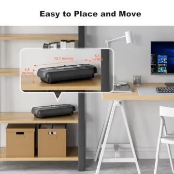 Bonsaii Paper Shredder Compact Design for Home Office