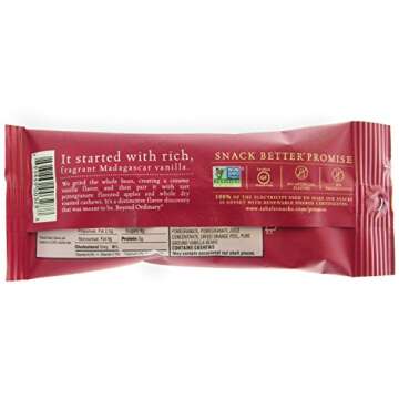 Sahale Snacks Pomegranate Vanilla Flavored Cashews Glazed Mix, 1.5 Ounce (Pack of 9)