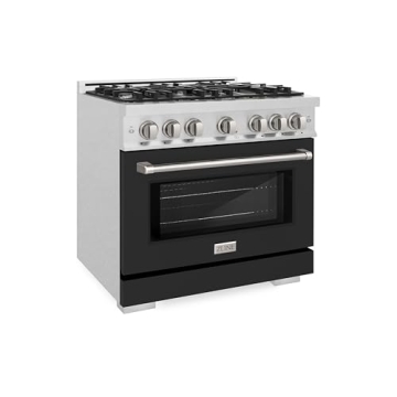 ZLINE 36" Dual Fuel Range with 6 Burners and Convection Oven