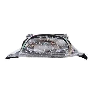 Holographic Stars Fanny Pack for Festivals and Concerts