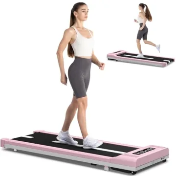 Dskeuzeew Walking Pad: Compact Treadmill, 6.2MPH, 3HP Motor, Remote Control, Lightweight & Quiet