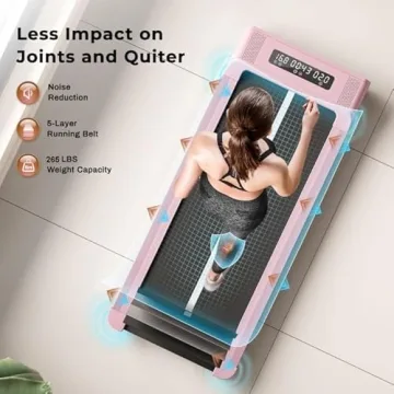 Dskeuzeew Walking Pad - Portable Treadmill for Home Use