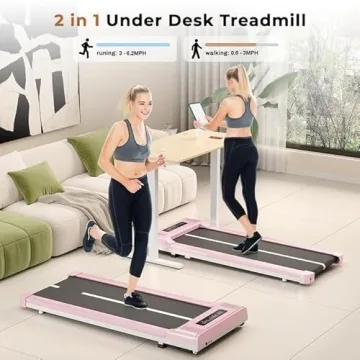 Dskeuzeew Walking Pad - Portable Treadmill for Home Use