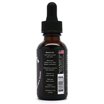 Badass Beard Care Oil - The Royal Knight Scent - Natural Formula