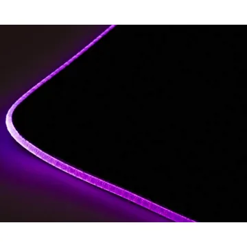 Twitch XL RGB Light Up Desk Pad for Gamers and Streamers