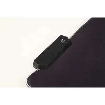 Twitch XL RGB Light Up Desk Pad for Gamers and Streamers