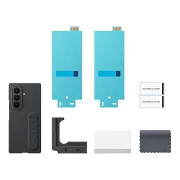 Samsung Galaxy Z Fold7 Silicone Case with Stand and Protection