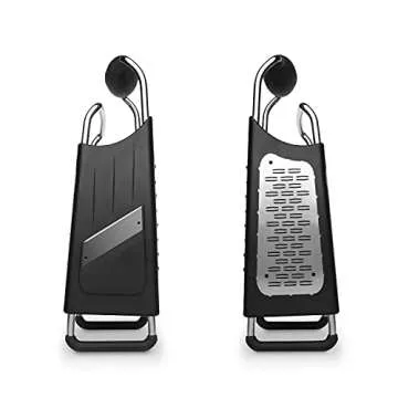 Microplane Ultra-Sharp Box Grater with 4 Blades for Kitchen Usage