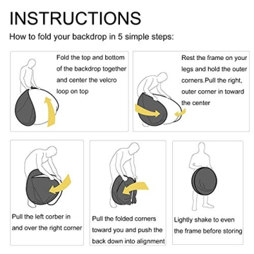 Konseen Collapsible Photography Reflector 24x35inch (60x90cm) 5-in-1 Multi Light Diffuser Panel Studio Photo Portable Light Reflectors for Product Photography Accessories Props with Carrying Bag