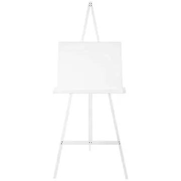 Koyal Wholesale Large Clear Adjustable Acrylic Modern Easel Stand, Lucite Easel Display, Easel Sign Holder Stand