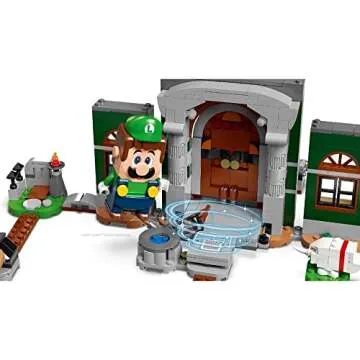 LEGO Super Mario Luigi’s Mansion Entryway Expansion Set 71399 Building Kit; Collectible Toy for Ki...