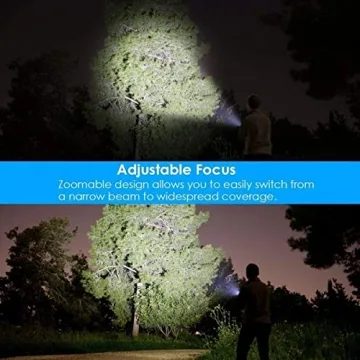 2000lm Rechargeable Waterproof LED Tactical Flashlight