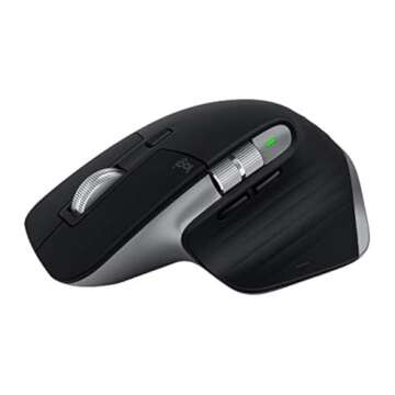 Logitech MX Master 3 – Advanced Wireless Mouse for Mac, Ultrafast Scrolling, Ergonomic Design, 400...