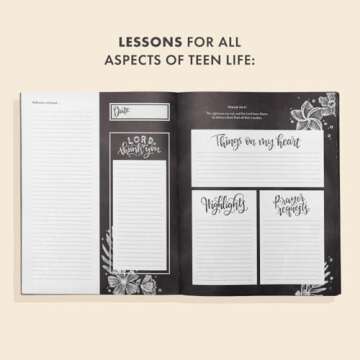 Prayer Journal for Teen Girls: 52-week Scripture, Devotional, & Guided Prayer Journal